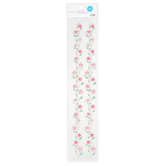 Flowers Strip Bling Stickers by Recollections™